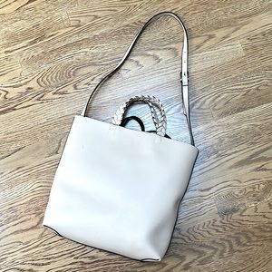 Jules kae vegan charlotte tote blush color